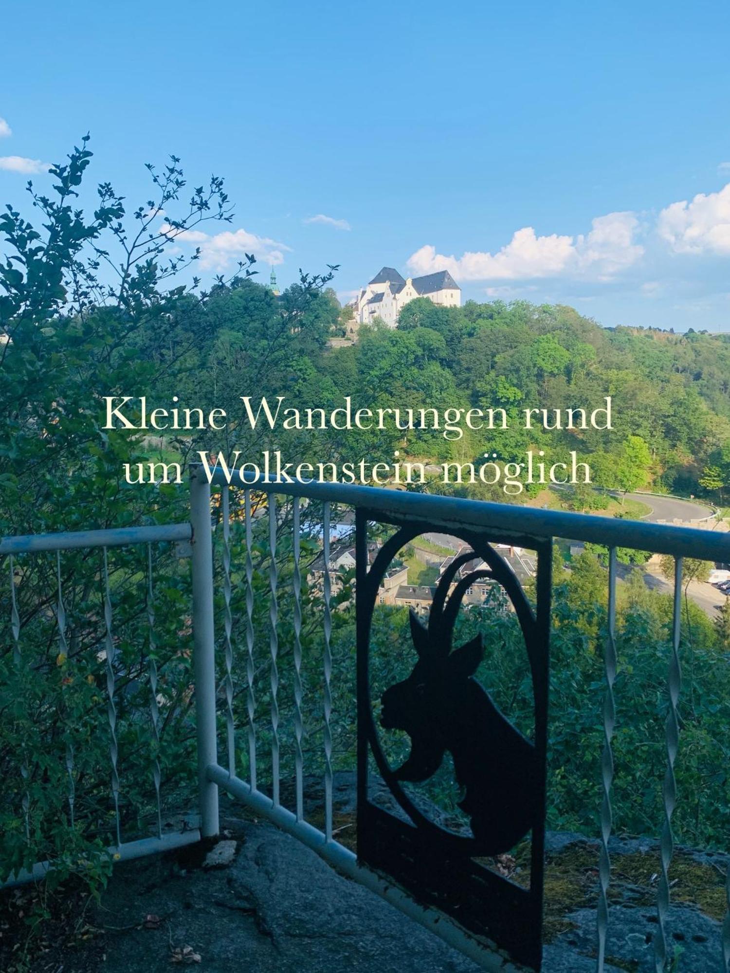 Am Schloss Wolkenstein, 75M2, 2Br, Babybett Kültér fotó