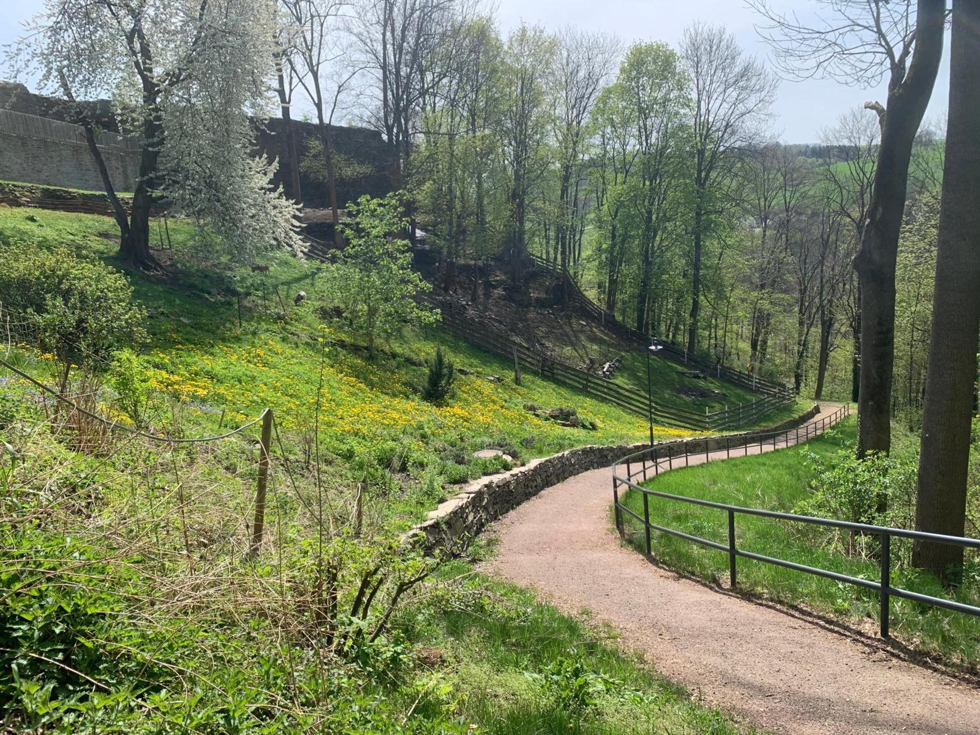 Am Schloss Wolkenstein, 75M2, 2Br, Babybett Kültér fotó